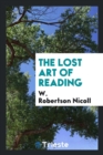 The Lost Art of Reading - Book