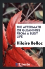 The Aftermath or Gleanings from a Busy Life - Book