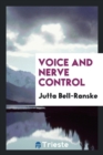 Voice and Nerve Control - Book