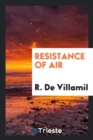 Resistance of Air - Book