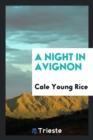 A Night in Avignon - Book
