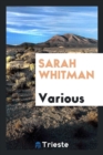 Sarah Whitman - Book