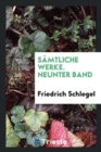 S mtliche Werke. Neunter Band - Book