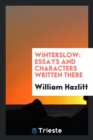 Winterslow : Essays and Characters Written There - Book