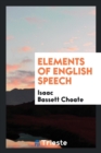 Elements of English Speech - Book