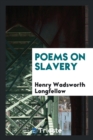 Poems on Slavery - Book