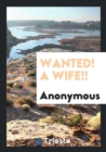 Wanted! a Wife!! - Book
