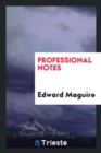 Professional Notes - Book