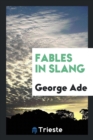 Fables in Slang - Book