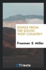 Songs from the South-West Country - Book