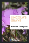 Lincoln's Grave - Book