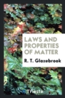 Laws and Properties of Matter - Book