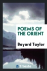 Poems of the Orient - Book