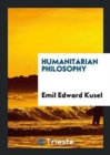 Humanitarian Philosophy - Book