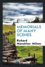 Memorials of Many Scenes - Book