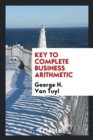 Key to Complete Business Arithmetic - Book