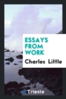 Essays from Work - Book