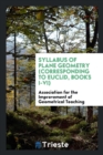 Syllabus of Plane Geometry (Corresponding to Euclid, Books I-VI) - Book