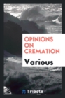 Opinions on Cremation - Book