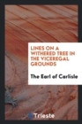Lines on a Withered Tree in the Viceregal Grounds - Book