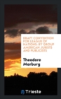 Draft Convention for League of Nations : By Group American Jurists and Publicists - Book