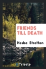 Friends Till Death - Book