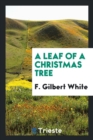 A Leaf of a Christmas Tree - Book