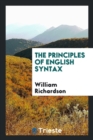 The Principles of English Syntax - Book