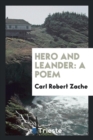 Hero and Leander : A Poem - Book