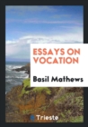 Essays on Vocation - Book