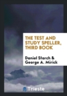 The Test and Study Speller, Third Book - Book