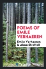 Poems of Emile Verhaeren - Book