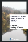 Baddeck, and That Sort of Thing - Book