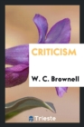 Criticism - Book