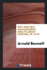 Self and Self-Management : Essays about Existing, Pp. 9-93 - Book