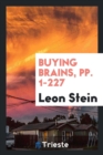Buying Brains, Pp. 1-227 - Book
