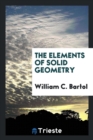 The Elements of Solid Geometry - Book