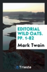 Editorial Wild Oats. Pp. 1-82 - Book
