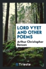 Lord Vyet and Other Poems - Book
