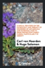 Clinical Treatises on the Pathology and Therapy of Disorders of Metabolism and Nutrition, Part VI : Drink Restriction (Thirst-Cures), Particularly in Qbesity - Book