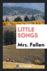 Little Songs - Book
