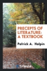 Precepts of Literature : A Textbook - Book