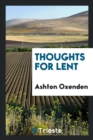 Thoughts for Lent - Book