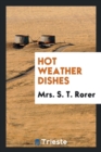 Hot Weather Dishes - Book