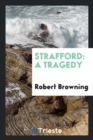Strafford : A Tragedy - Book