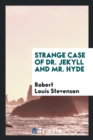 Strange Case of Dr Jekyll and MR Hyde - Book