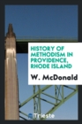 History of Methodism in Providence, Rhode Island - Book