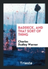 Baddeck, and That Sort of Thing - Book