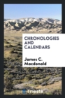 Chronologies and Calendars - Book