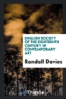 English Society of the Eighteenth Century in Contemporary Art - Book